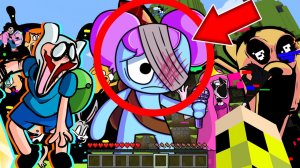 Я нашел ПИББИ ФНФ в своем мире в майнкрафт ! FNF COME AND LEARN WITH PIBBY MINECRAFT