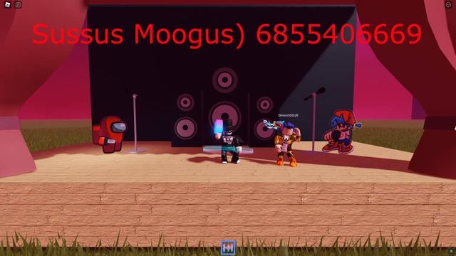 Роблокс ID на музыку из фнф / 5 часть (Amogus) смотреть онлайн