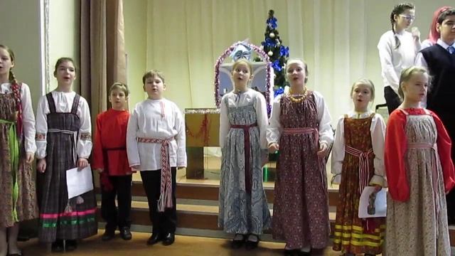 Мать Мария по полю ходила | Рождественская колядка смотреть онлайн