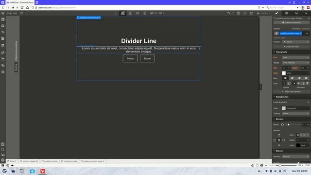 Easy Divider Line Creation in Webflow | Webflow Tutorial смотреть онлайн