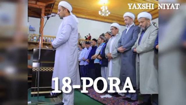 USTOZ RAHMATULLOH QORI 18-PORA TO'LIQ #rahmatullohqori#qiroat#qori#quroni_karim#quran#tilovat#tajvi смотреть онлайн