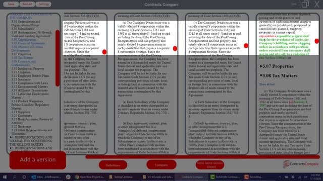 Auto-scroll (Table of Contents and Contract Sections) смотреть онлайн