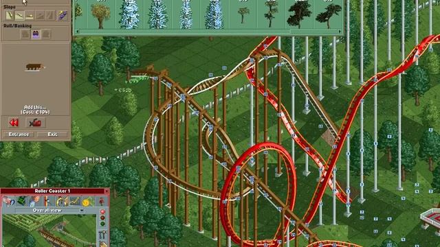 Rollercoaster Tycoon Loopy Landscapes #77 (Vertigo Views: Timelapse) смотреть онлайн