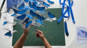 Букет из бабочек своими руками