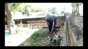 Дом из шпал своими руками!!!