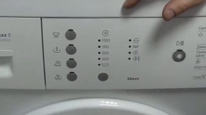 Как сбросить ошибку на стиральной машине Bosch.