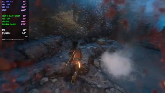 Rise of the Tomb Raider - Xeon 2640v3 + GTX 1060 5GB + 16GB RAM смотреть онлайн