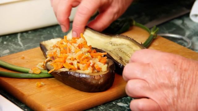 Вкусные фаршированные баклажаны - рецепт смотреть онлайн