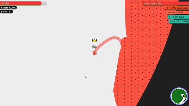 Paper.io 2 Map Control: 100.00% смотреть онлайн