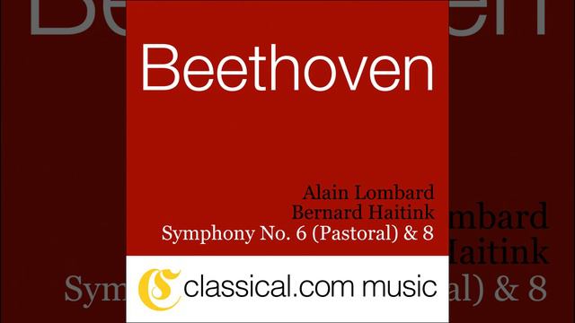 Symphony No. 6 in F, Op. 68 (Pastoral) - Shepherd's song. Happy and grateful feelings after the... смотреть онлайн