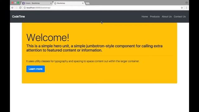 Getting Started With Bootstrap 4, Part 8: Jumbotrons смотреть онлайн
