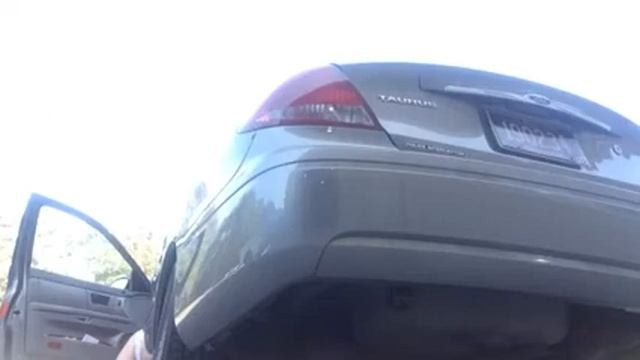 2004 Ford Taurus Muffler Delete 3.0 V6 OHV смотреть онлайн