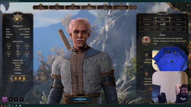 MY DICE CREATED MY CHARACTER! | Baldur's Gate 3 смотреть онлайн