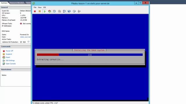 Linux Lessons. Урок 1. Установка Debian. Без звука. смотреть онлайн