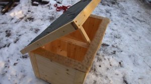 Будка для кошки, домик для кота с подогревом