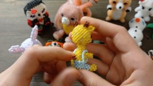 обзор амигуруми из бисера