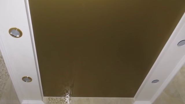 Натяжной потолок в ванной комнате — идеи дизайна смотреть онлайн