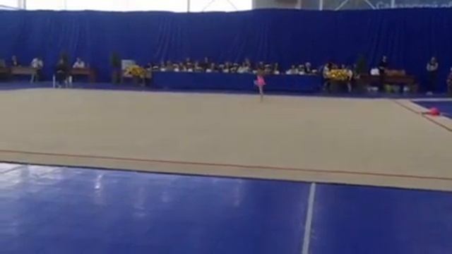 Лиана 1 место художественная гимнастика