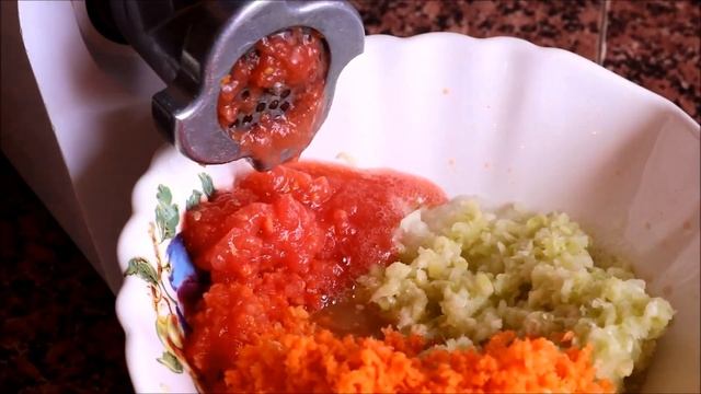 Кабачковая икра с морковью — видео рецепт смотреть онлайн