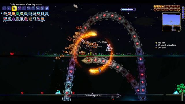 Destroyer vs. a JoJo fan in a nutshell - Terraria: The Stars Above Mod смотреть онлайн