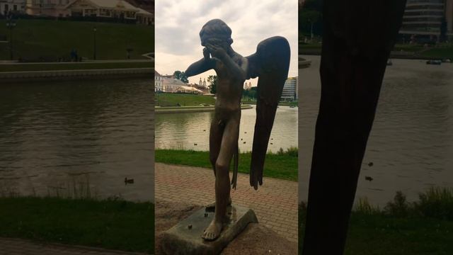 ПЛАЧУЩИЙ АНГЕЛ. ОСТРОВ СЛЕЗ. МИНСК. БЕЛАРУСЬ смотреть онлайн