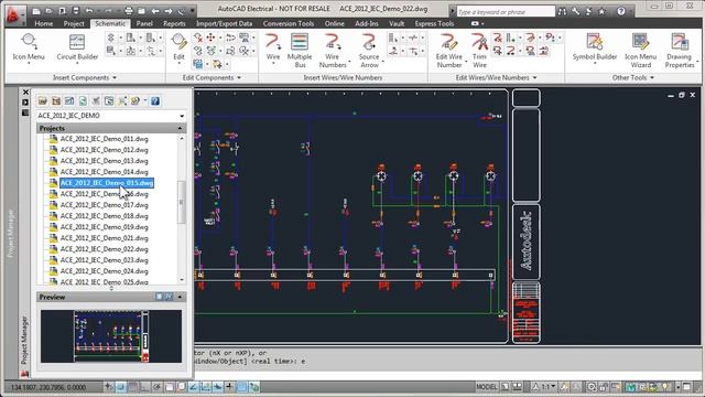 AutoCAD Electrical 2012: Referência cruzada em tempo real | MAPData смотреть онлайн