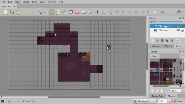 Bitmap Text & Tilemap - Intermediate Tutorial - GDevelop смотреть онлайн