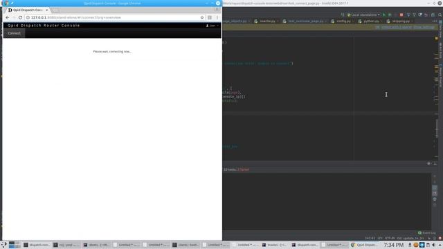 End-to-end WebDriver test for Qpid Dispatch Router console смотреть онлайн