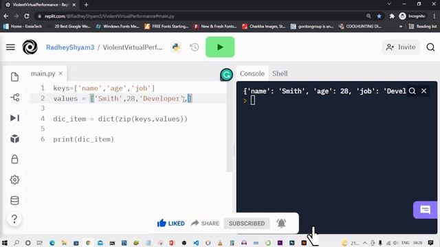 Dictionary in Python (Hindi) | Dictionary Examples | Python Tutorials For Beginners In Hindi смотреть онлайн