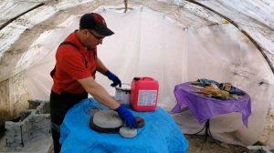 Как одним разом и покрасить и погрунтовать бетонную поверхность своими руками.