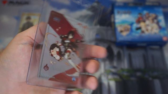 Genshin Impact Cards For Grading - SGC Raw Card Submission! Amber Needs A Tuxedo! смотреть онлайн