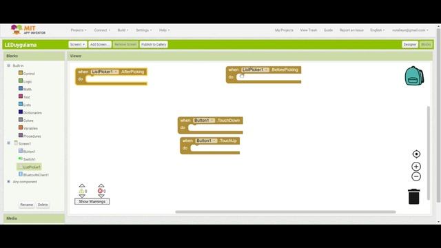 ESP32 ile APP INVENTOR Üzerinden LED Kontrolü || Esp32'yi Bluetooth Modülü Gibi Kullanmak смотреть онлайн