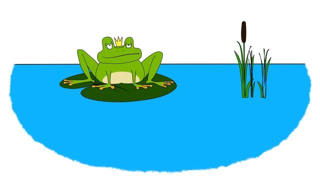 Мультик Раскраска Учим Цвета Краб, Лягушка Дельфин смотреть онлайн