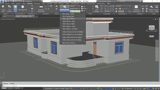 #45 3d Modeling in AutoCAD | Project6 | Pashto смотреть онлайн