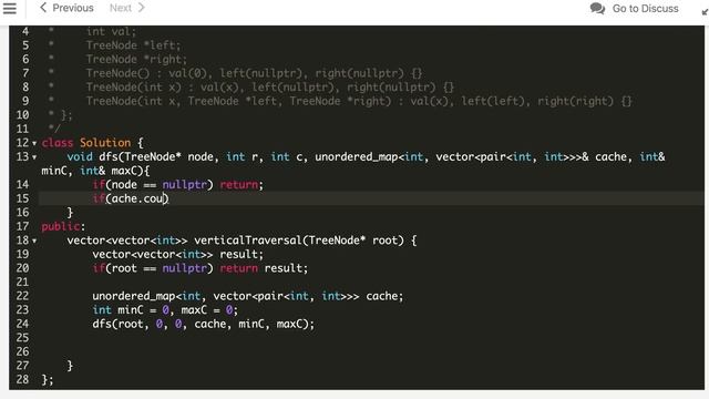 Vertical Order Traversal of a Binary Tree | LeetCode 987 | C++, Python смотреть онлайн