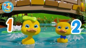 Пять утят пошли гулять | HopaHop Детские песни