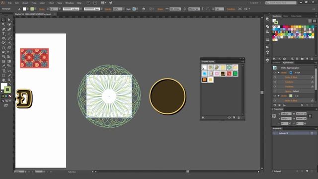 How to Create Graphic Styles in Adobe Illustrator CC смотреть онлайн