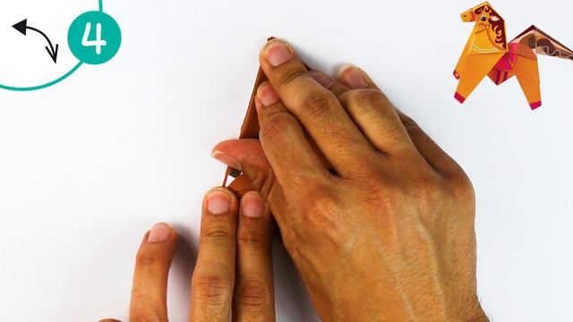 Tuto Origami - Cheval