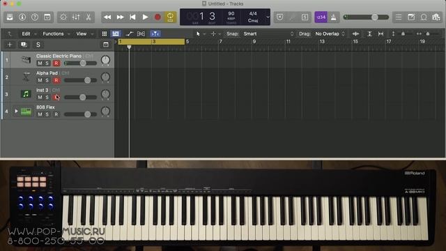 Миди-клавиатура ROLAND A 88MK2 (с молоточковой клавиатурой) смотреть онлайн