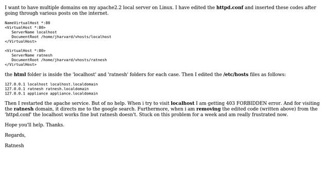 DevOps & SysAdmins: hosting multiple domain on LAMP local server смотреть онлайн