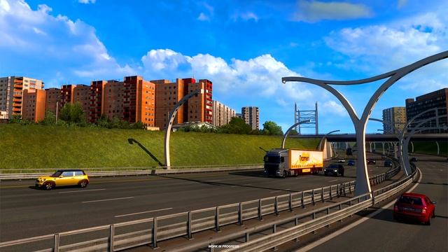 Euro Truck Simulator 2 игровые новости. Обзор города Санкт-Петербург! DLC Beyond the Baltic Sea. смотреть онлайн