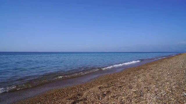 Успокаивающий шум прибоя и лёгкая музыка. Релаксация. смотреть онлайн