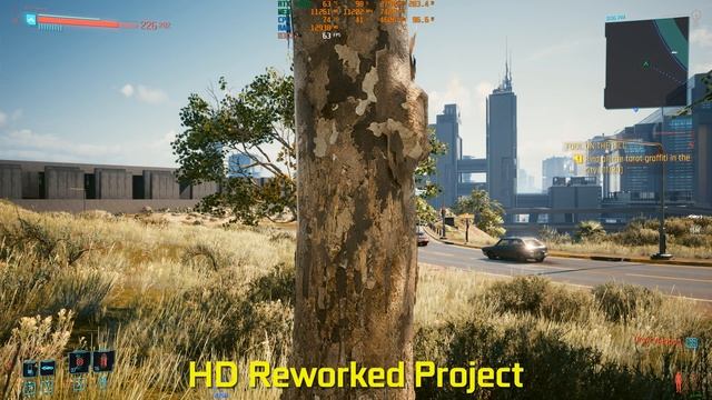 Cyberpunk 2077 HD Reworked Project Mod vs Original - Graphics/Performance Comparison | RTX 4080 4K смотреть онлайн