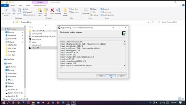 Cara Install software Cygwin Moshell 22 смотреть онлайн