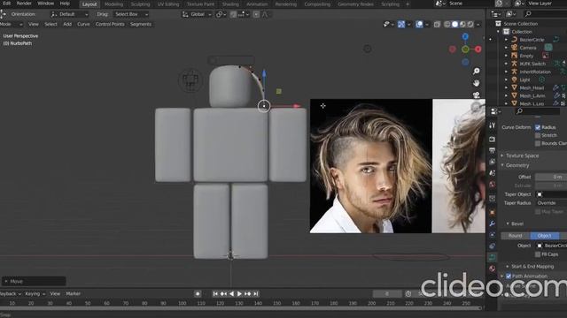 Long Side Swept Hair - Roblox UGC Concept Speed Model | Blender 2.92 смотреть онлайн