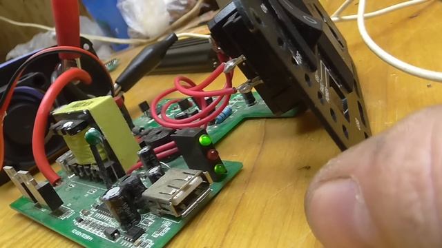 Ремонт инвертора 12/220v 500W