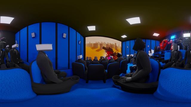 Skibidi Toilet CINEMA in 360° | VR / 4K смотреть онлайн