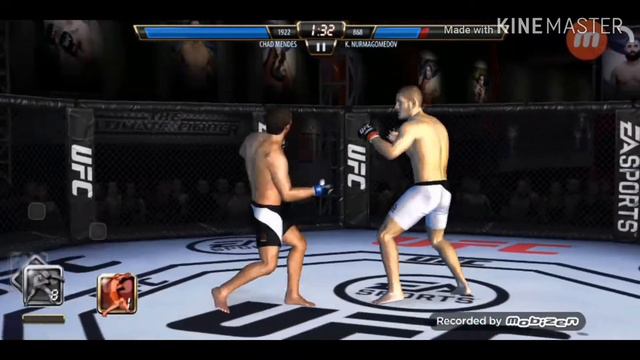 бой против Нурмагомедов а UFC Mobile смотреть онлайн