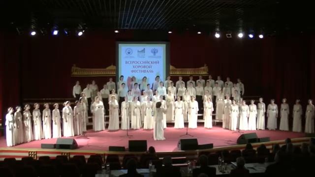 947 Академический хор ДВФУ, г Владивосток Литовская песня На другом берегу Дуная смотреть онлайн