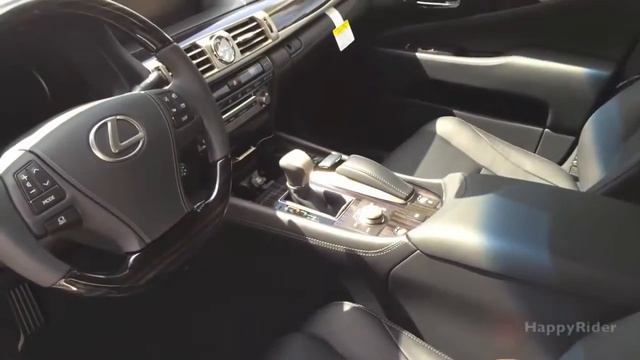 2014 Lexus LS 460 F Sport Start Up, Exhaust and In Depth Review смотреть онлайн